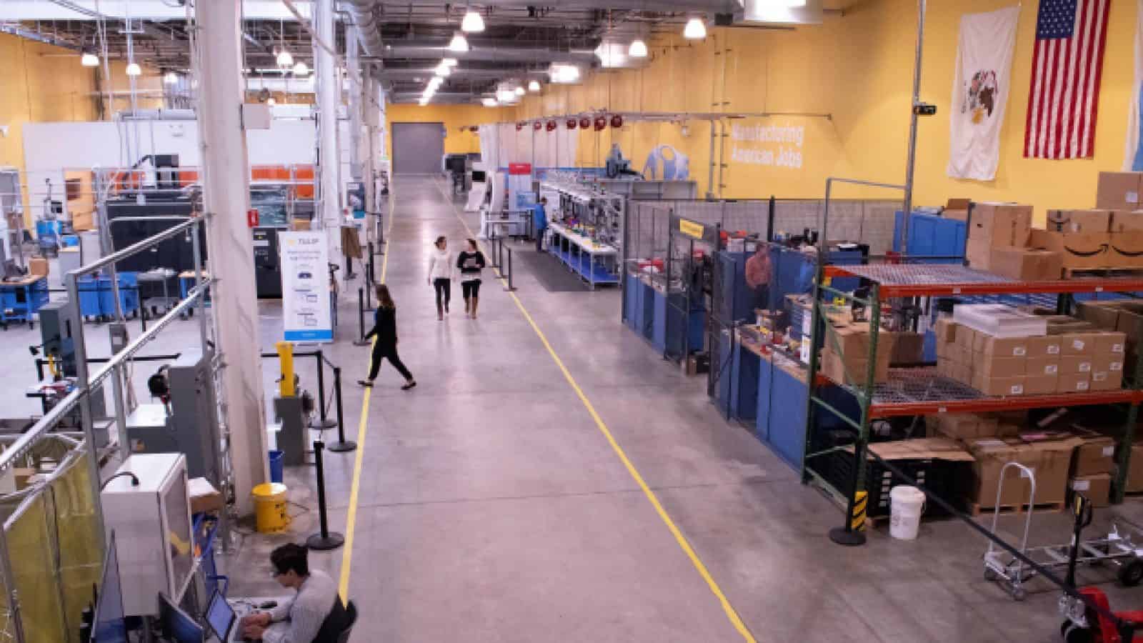 MxD’s 22,000 square-foot manufacturing floor